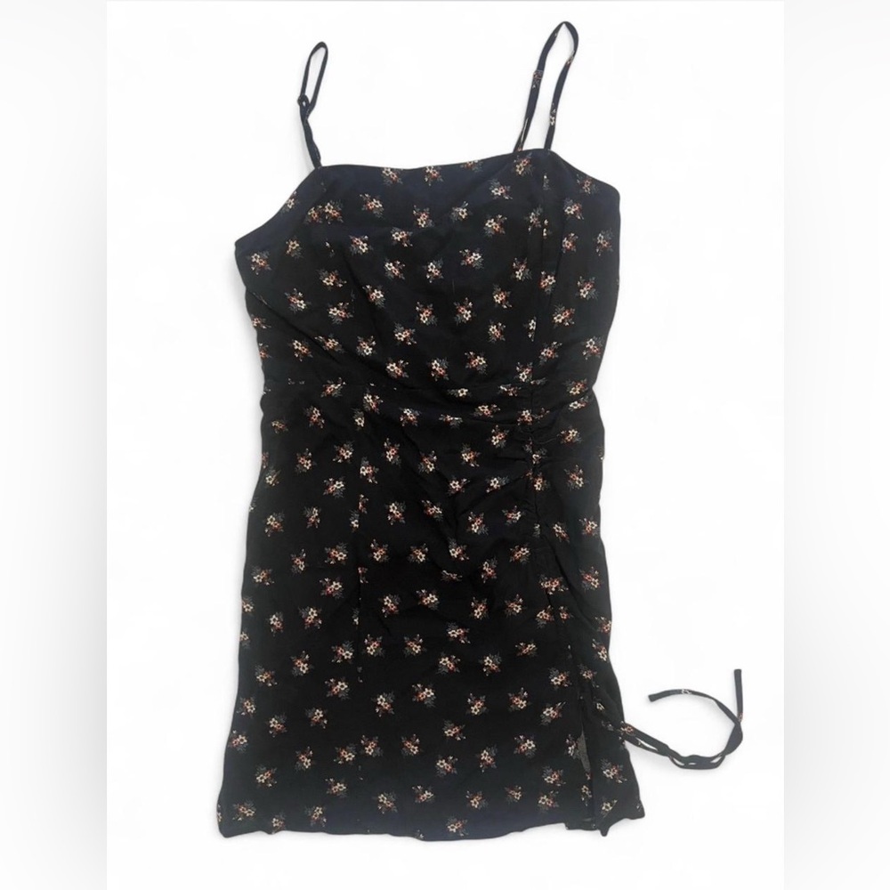 Aeropostale Black Floral Dress